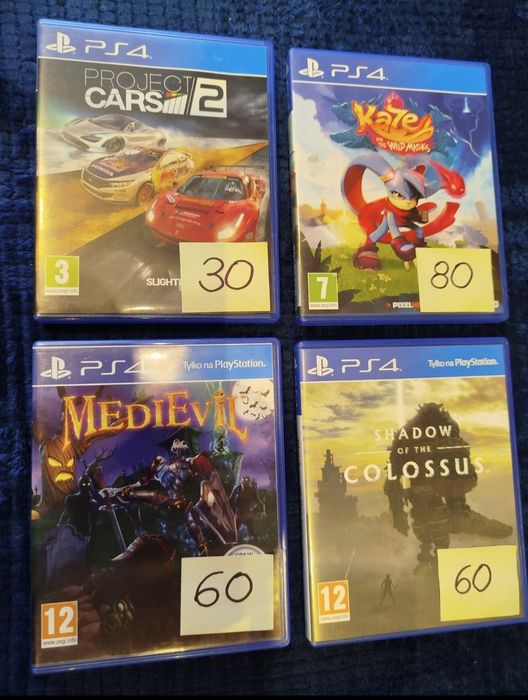 Gry na konsolę PS4 PS5 cyberpunk wiedźmin Spyro Medievil  god of war