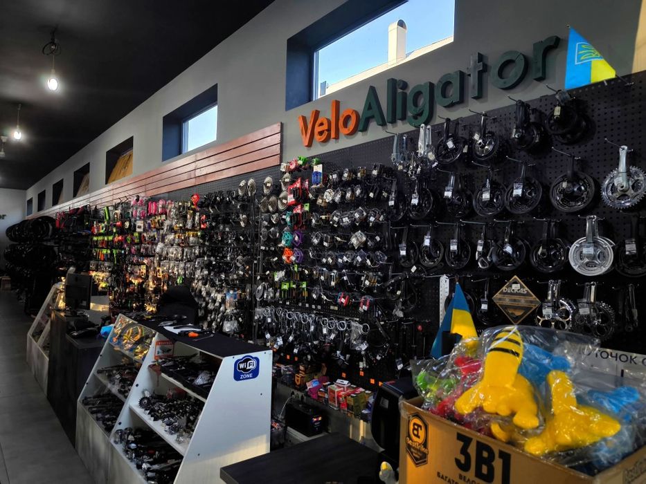 Велозапчастини великий вибір!!!