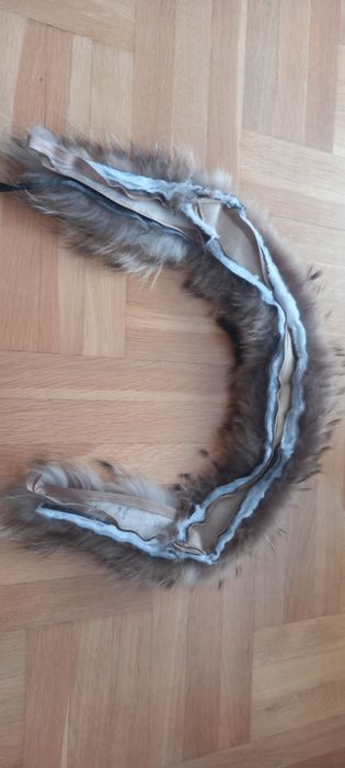 Obszycie etola szał kołnierz lis jenota długi