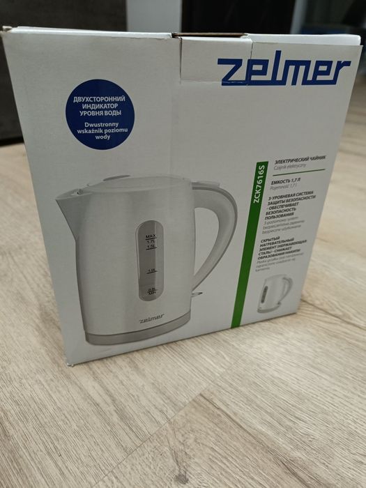 Czajnik bezprzewodowy ZELMER ZCK7616S