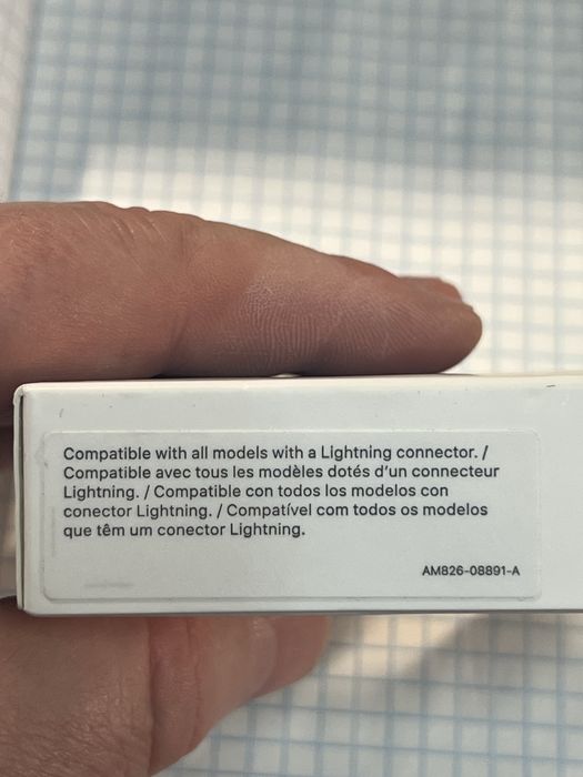 Оригінальний кабель A2441 USB-C to Lightning Cable 2m