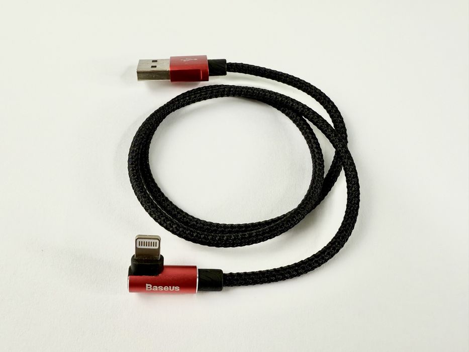 Cabo Lightning em L para iPhone (nylon) **novo**