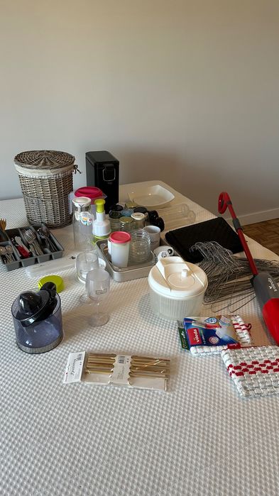Kit completo para casa e cozinha – Vileda + vários utensílios