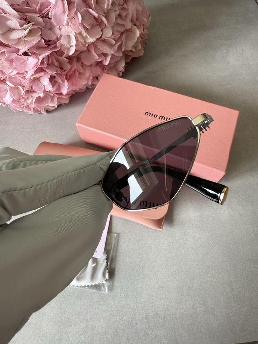 Жіночі сонцезахисні Окуляри MiuMiu нові графіт