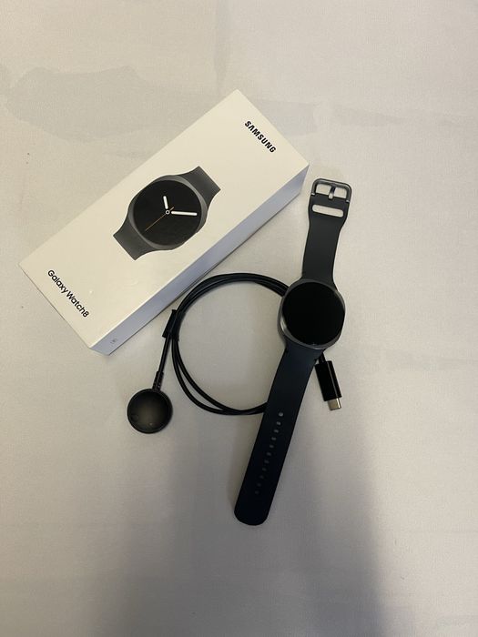Samsung Galaxy Watch8 44mm Graphite - Como Novo c/ Fatura e Garantia
