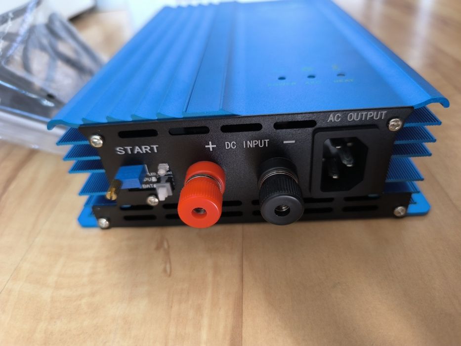 Inwerter Solarny Grid Tie 500W 26V-45V Falownik Bat 24V MPPT do paneli