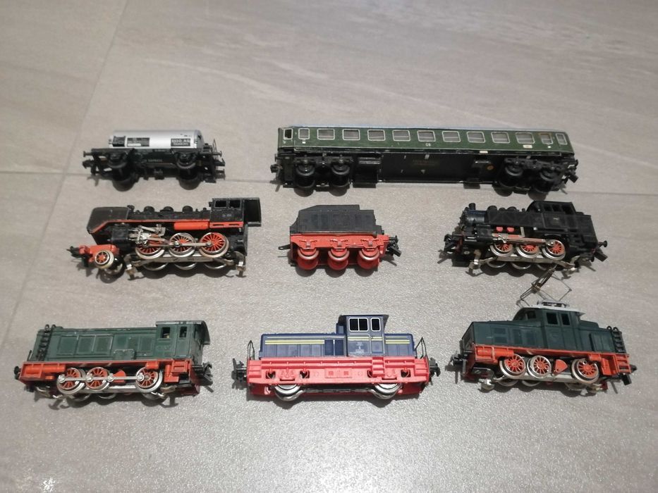 Lokomotywy h0 Trix express. Zestaw.