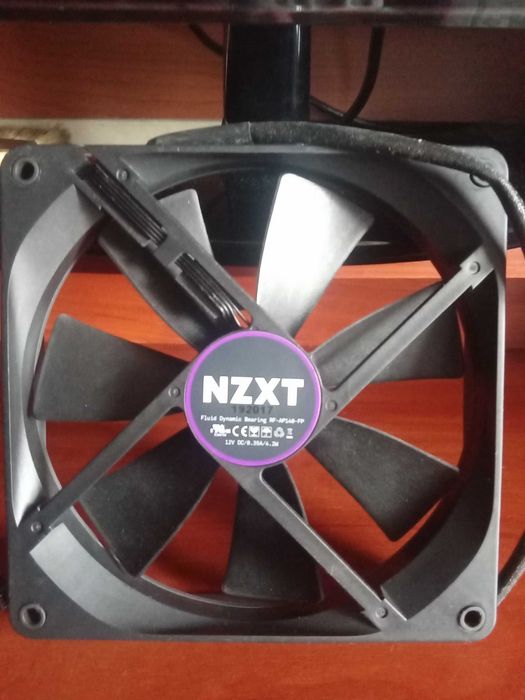 Кулер (вентилятор) для ПК NZXT 140 мм BLACK