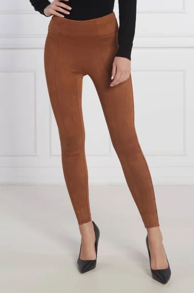 Legginsy sztuczny zamsz Spanx S