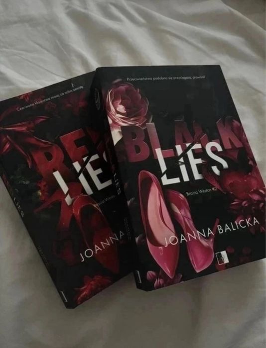 red lies i black lies - joanna balicka
