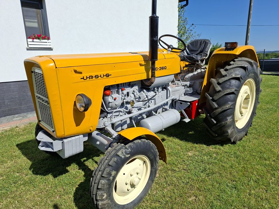 Ursus c360 82 rok po remoncie  silnika