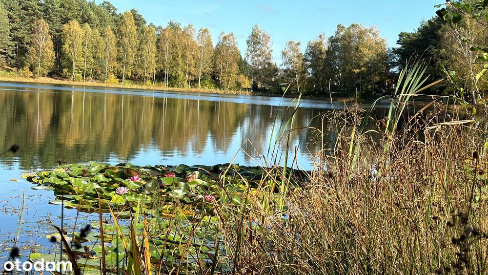 dom z ogrodem nad jeziorem w pierwszej linii zabudowy Marylin
