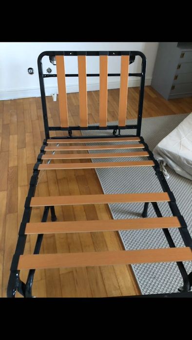 Cambalhota com estrado de ripas