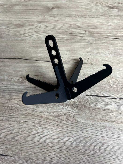 Крюк саперна кішка кошка + 10м паракорд карабін Комплект розмінування