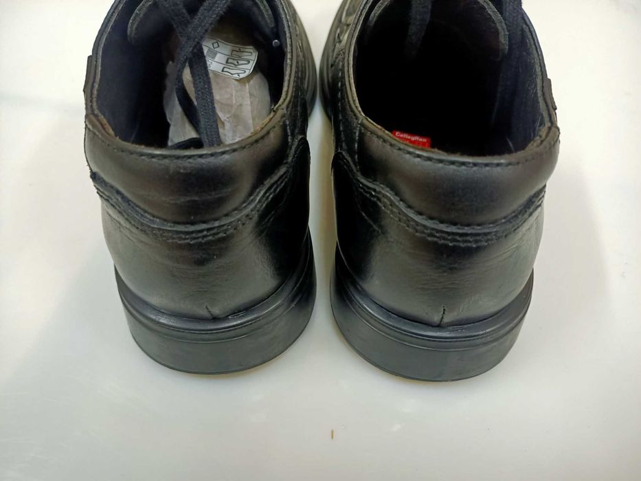 Callaghan Action Czarne Męskie Codzienne Buty Skórzene Rozm.40