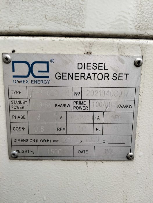 Дізель генератор єлектростанція