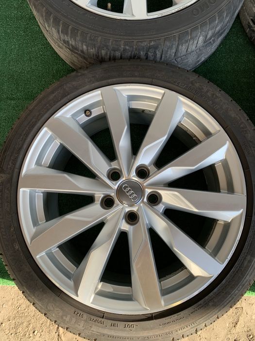 Audi a4 b9 a5 b9 A3 s-line диски титани шини 5х112 ET 40 R18 245/40/18
