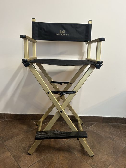 Krzeslo/ hoker skladany do makijażu Many Beauty