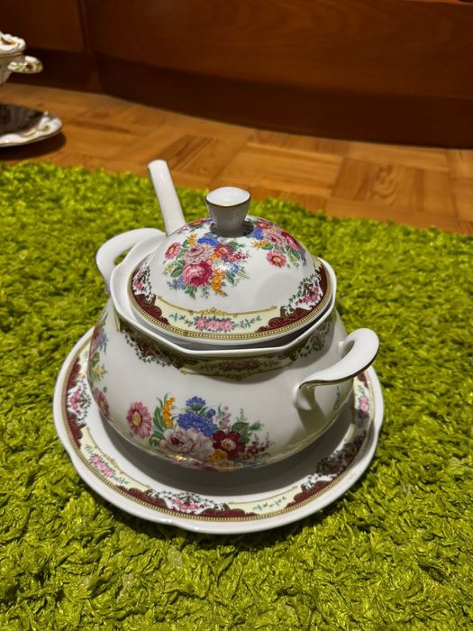 Terrina Limoges com prato e concha