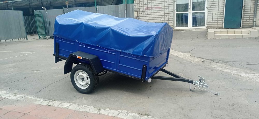 Причіп одновісний/2000Х1300/новий/тент/документи.