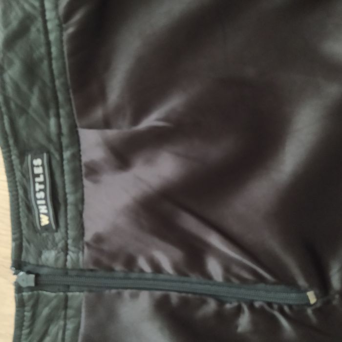 Skórzana spódnica midi, skóra naturalna