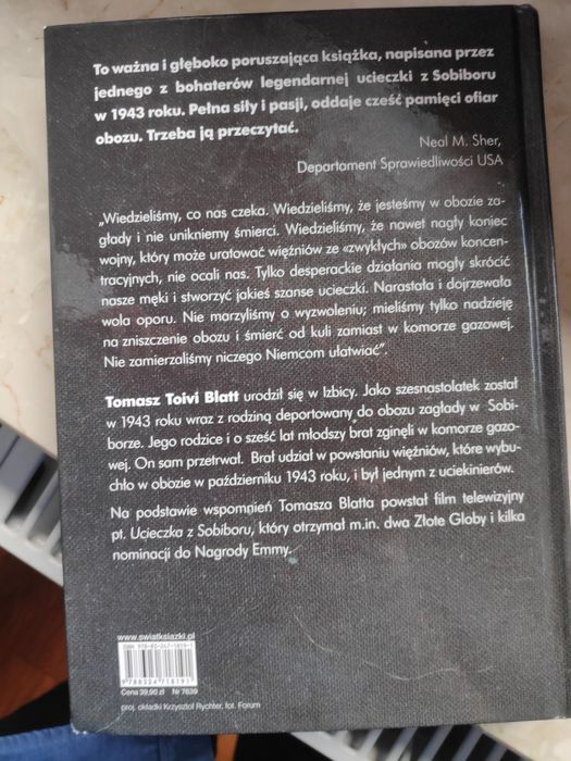 Ucieczka z sobiboru, t. Blatt