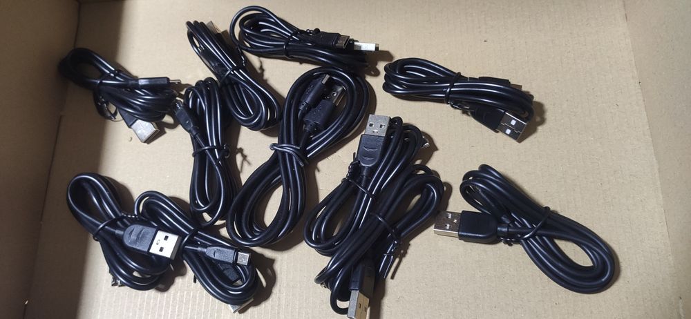 Cabos rede, energia, hdmi e fibra (novos)