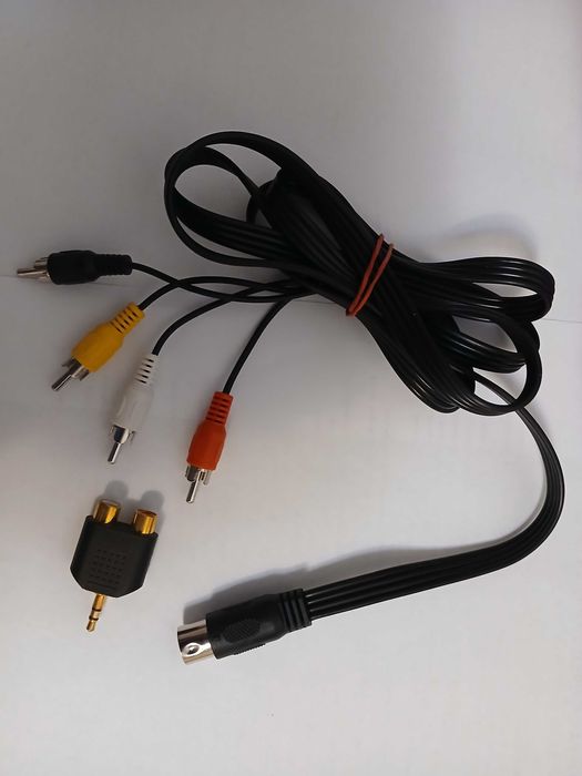 Kabel ze złączami DIN - cinch - jack o długości 1.5 m