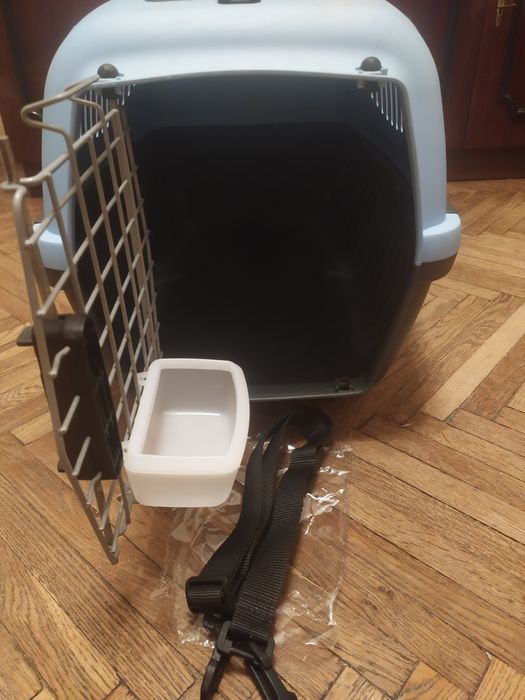 Авиапереноска Trixie Capri 3 Deluxe IATA с поилкой и наплечным ремнем