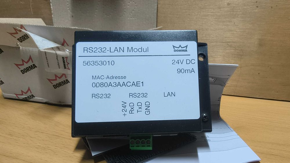 DORMA RS232-Lan-Modul