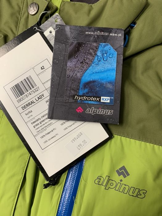 Kurtka damska trekkingowa Alpinus Derral Lady 42 / XL (Hydrotex LXT )