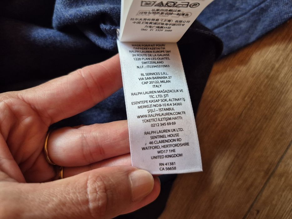 Sweter Sweterek Męski Ralph Lauren L
