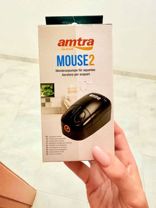 Bomba de ar para aquário