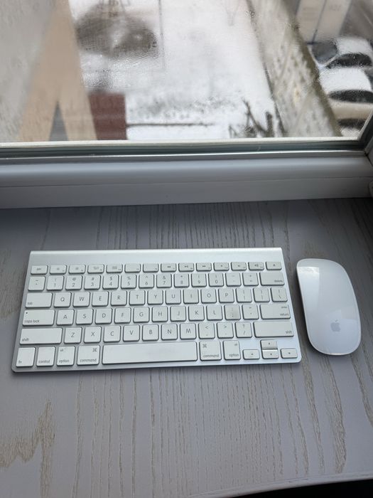 Apple Magic Keyboard А1314 + Apple Magic Mouse А1296 Комплект