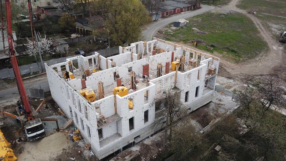 Строительство домов из газобетона под ключ Днепр