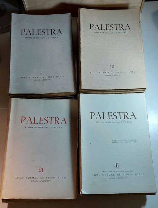 Palestra, Revista de Pedagogia e Cultura | 42 Números - Completo (Ver fotos e descrição)