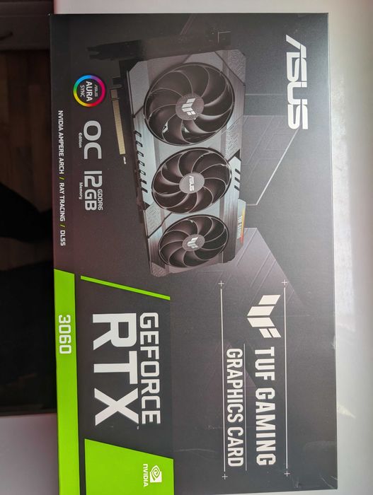 Відеокарта Asus GeForce RTX 3060 12GB GDDR6 TUF Gaming OC V2