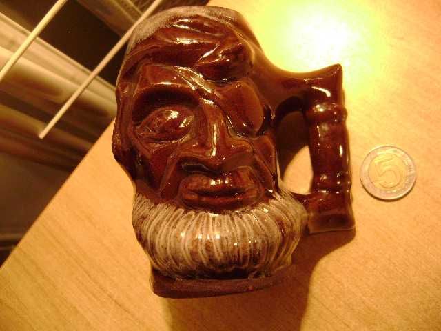 Starocie z PRL - Żeglarstwo = Kufelek ceramiczny kolekcjonerski