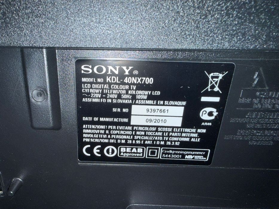 Televisão LCD SONY