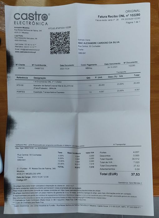 Aparador barba braun XT5