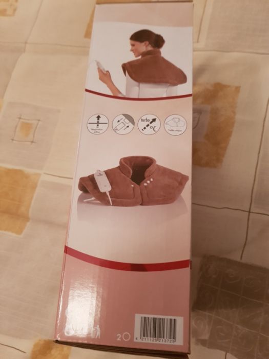 Capa cervical medicinal aquecida -NOVA-