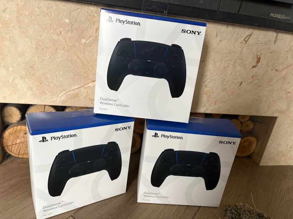 Sony PS5 DualSense  – Midnight Black - новый геймпад джойстик