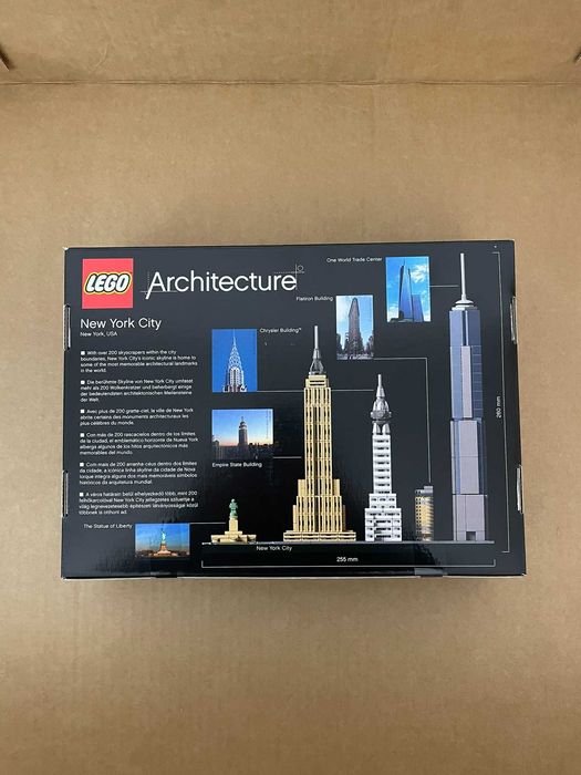 LEGO Architecture - 21028 - New York - Novo/Selado