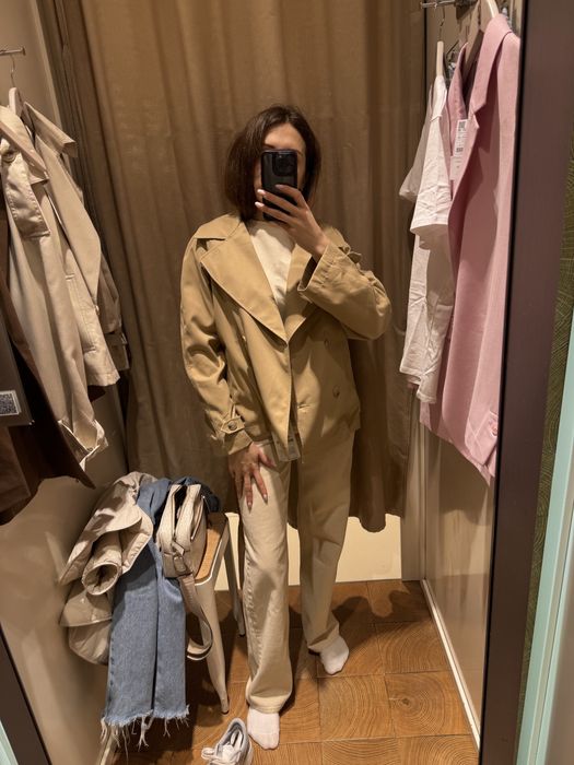 Молочні джинси stradivarius