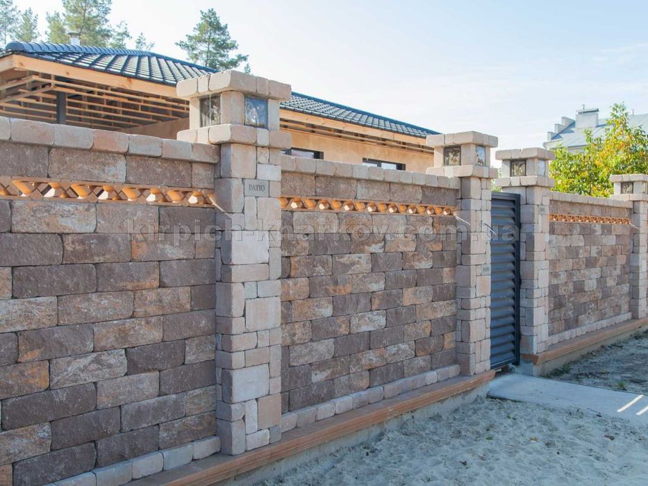 Декоративні блоки від ТМ "BERNSTONE". Чудова новинка! Блоки для забора ...