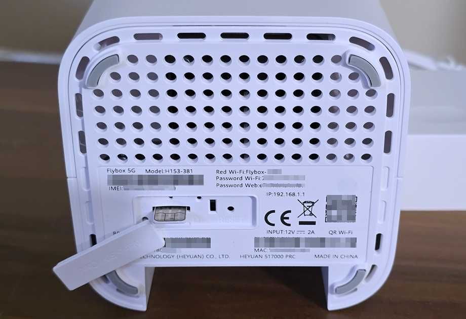 Router 5G Huawei H153-381 | Flybox – Internet Ultra-Rápida Wi-Fi 6 (SIM Livre]