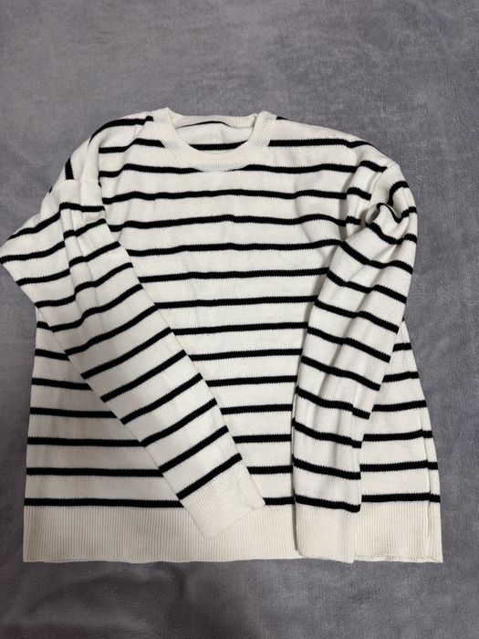 Кофтинка в смужку оверсайз