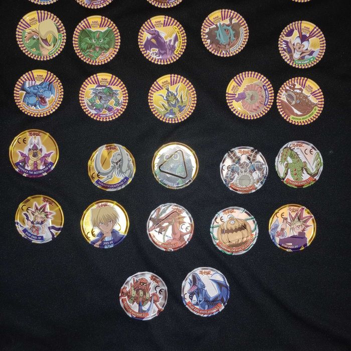 Yugioh - tazo + sarkofag - 70 szt