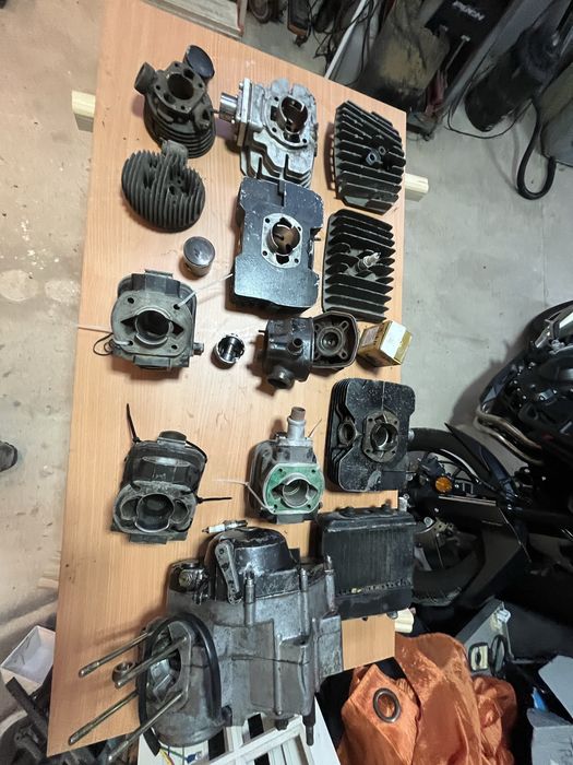 Motor casal 6 e cilindros bons e estragados