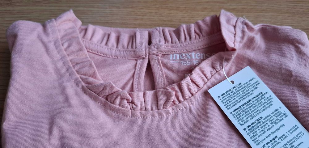 Camisola Rosa (Novo): Tam 14 Anos